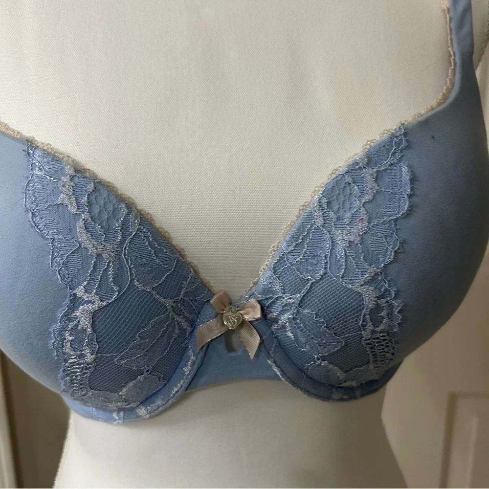 Victoria's Secret blue Padded Bra size 36C - Picture 3 of 9